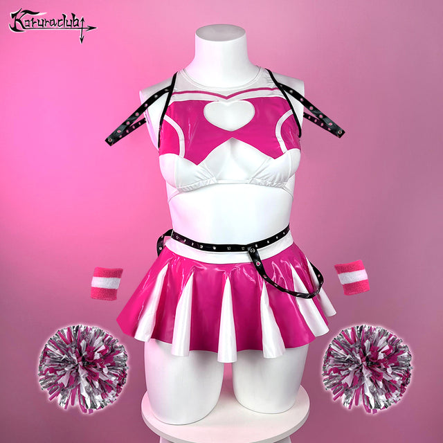 Plus Size Belted cheerleader Sailor Lingerie PS14（6-Piece Set）