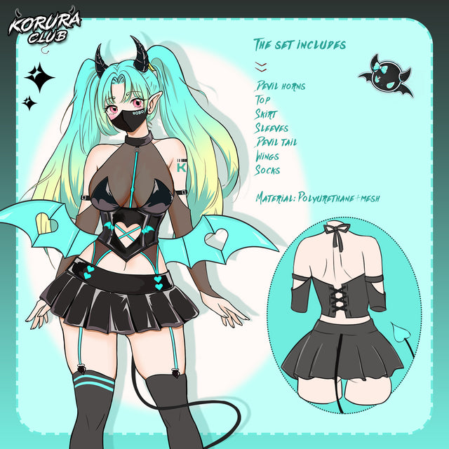Pre-Order Cosplay Koakuma Costume KO177
