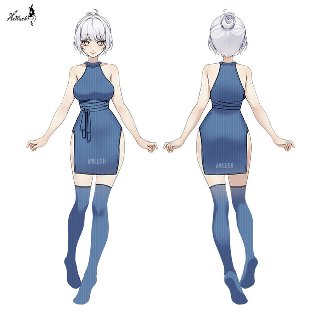 SHADOW WEAVE DRESS AH024