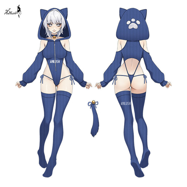 SHY NEKO BODYSUIT AH029