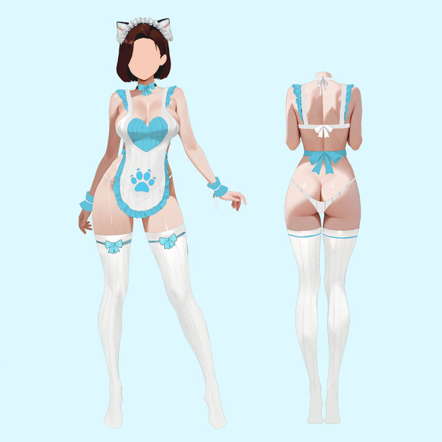 Pre-sale Neko Maid Cosplay Costume KO104