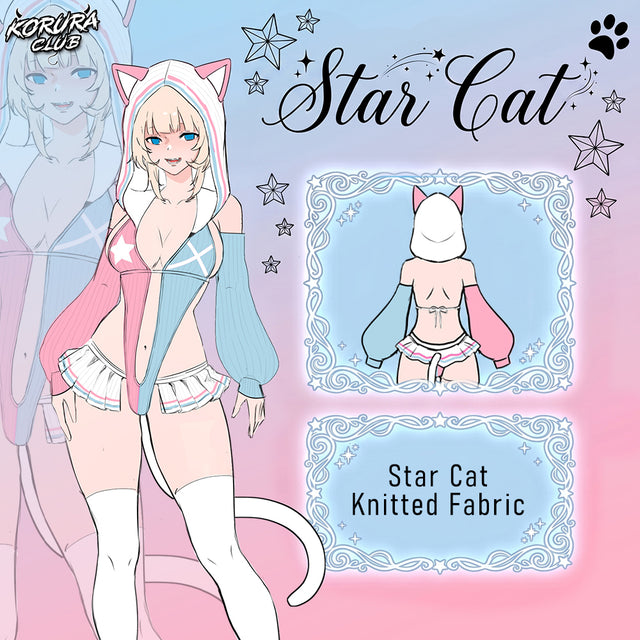 Pre-sale Star Cat Cosplay Bodysuit KO150