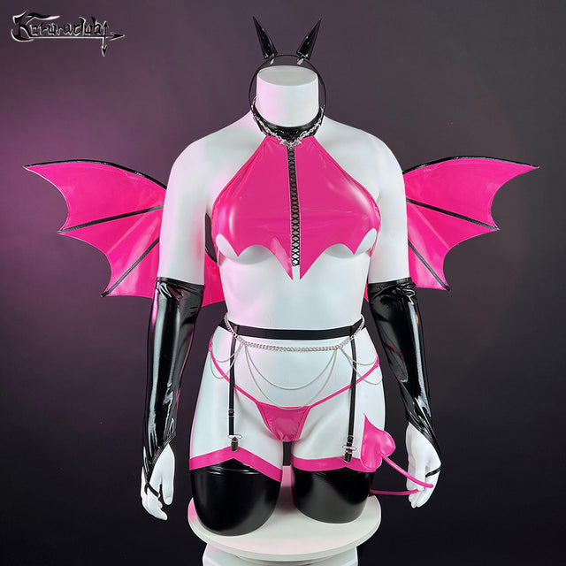 Plus Size  Batty Garter Lingerie PS08 （10-Piece Set）