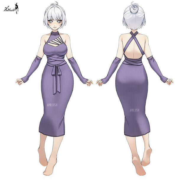 TWILIGHT WRAP DRESS AH020