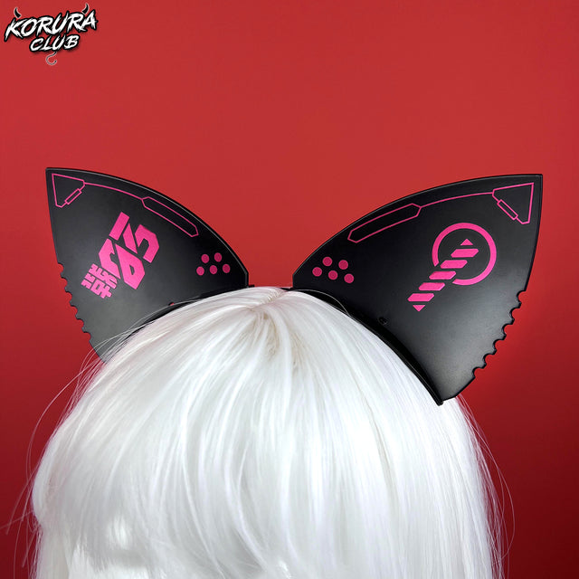 Punk Mask Cat Ears KP01