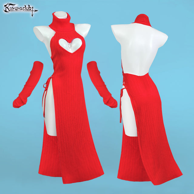 Heart-Shaped Cheongsam KO59