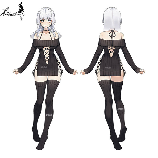 SOFT WHISPERS KNIT DRESS AH002