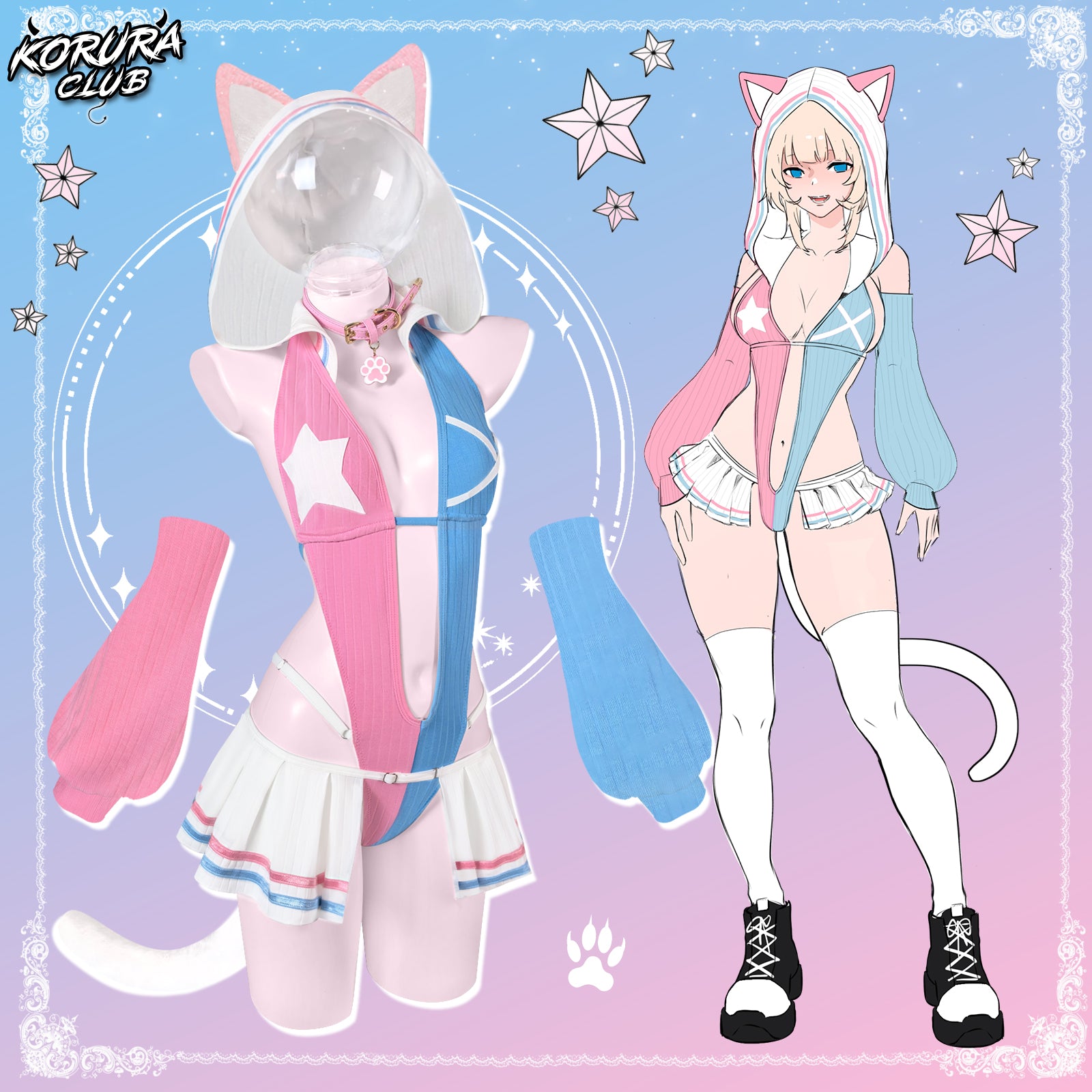 Cat Cosplay Lingerie & Sexy Cat Costumes – koruraclub