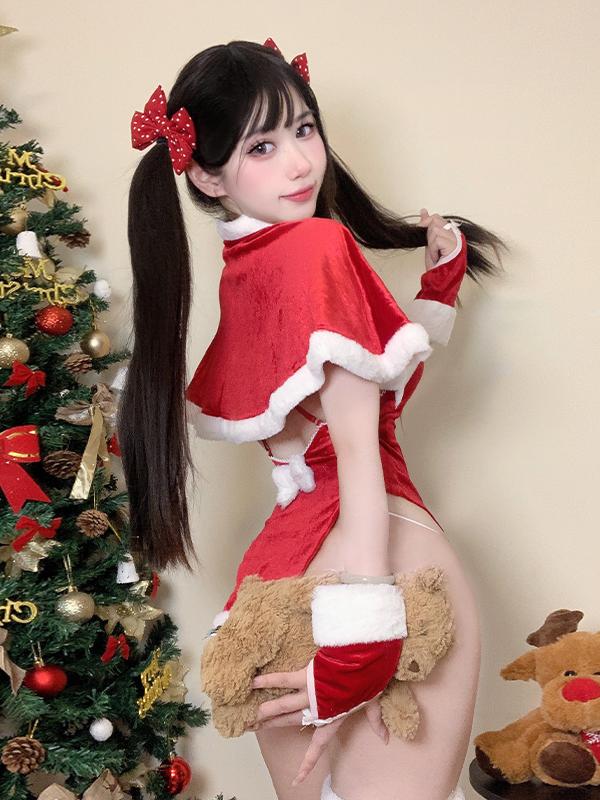 Christmas Cosplay Suspender Cheongsam  CO04