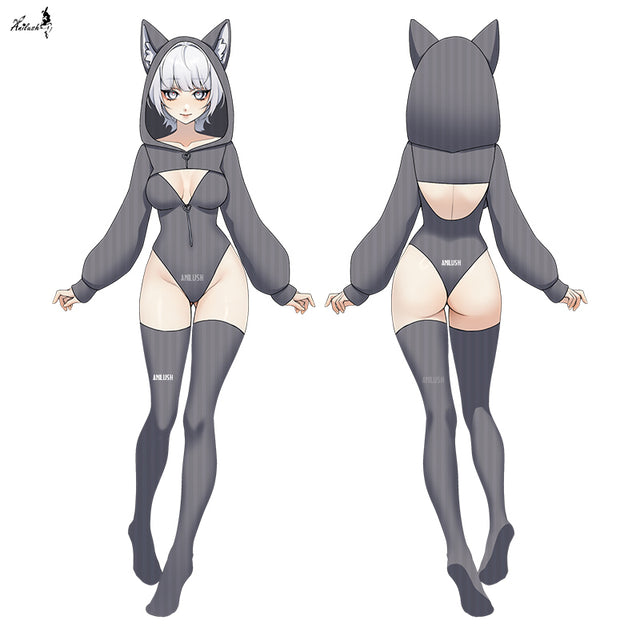 Pre-sale CUTE FOX BODYSUIT SR22