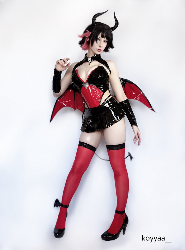 Cosplay Crimson Devil Costume KO121