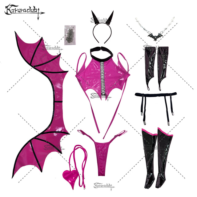 Cosplay Batty Garter Lingerie KO11（10-Piece Set）