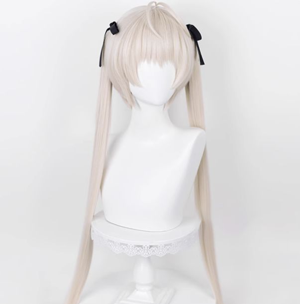 Cosplay Long Wig With Double Ponytails KW231