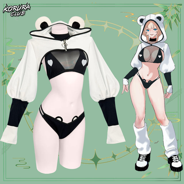 Cute Panda Cosplay Costume KO136