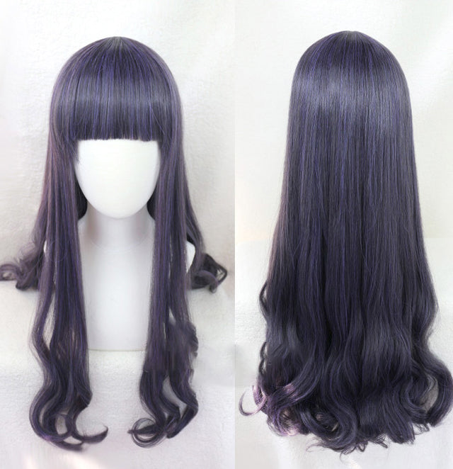 Purple Long Wig KW118