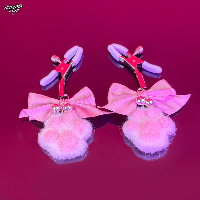 Bowknot Cat Nipple Clamps  CO49