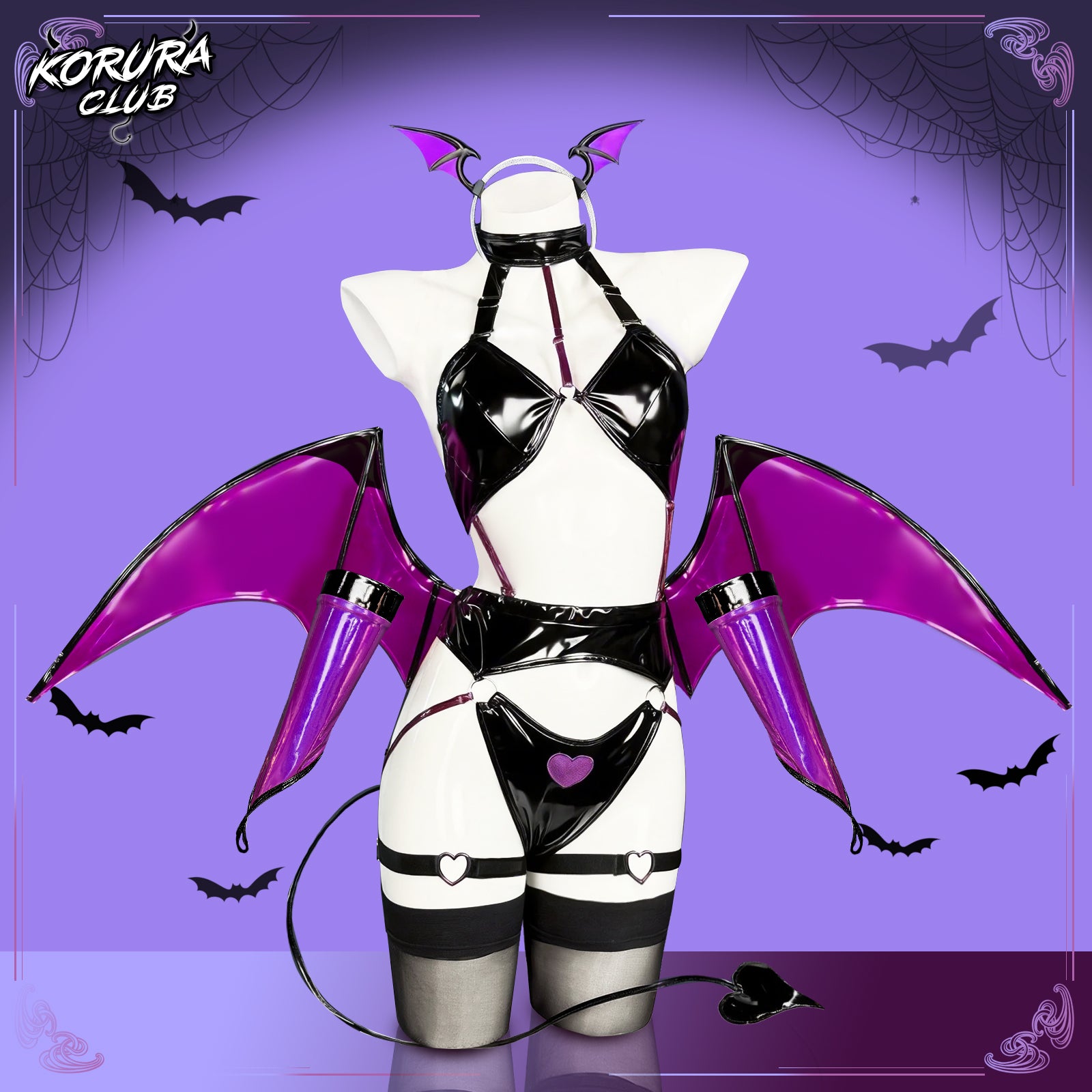 紫色のサキュバスコスチューム KO133 – koruraclub