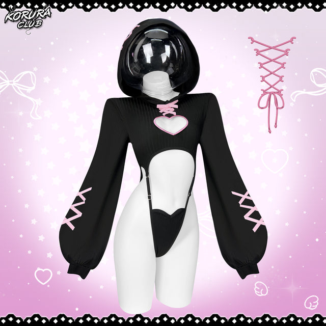 HEART HOLLOW BODYSUIT SR16