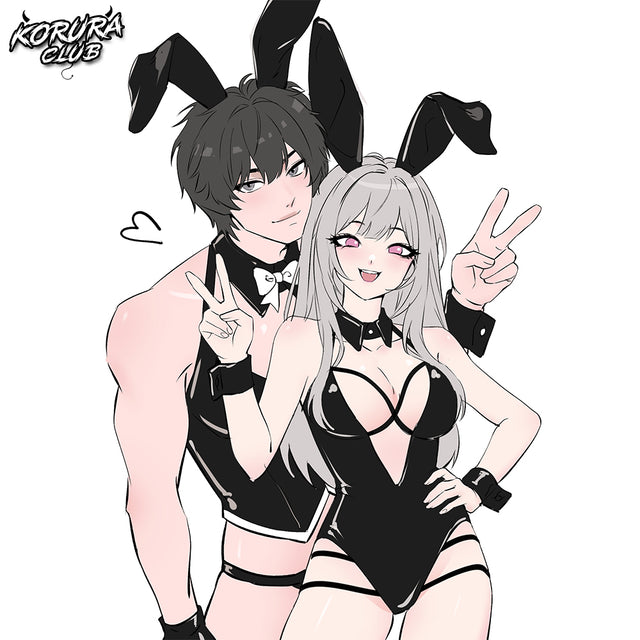 Bunny Couple Cosplay Costume CP03