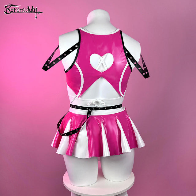 Plus Size Belted cheerleader Sailor Lingerie PS14（6-Piece Set）