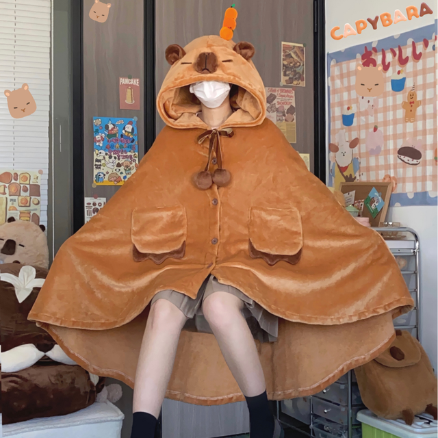 Coral Fleece Cape Style SD30