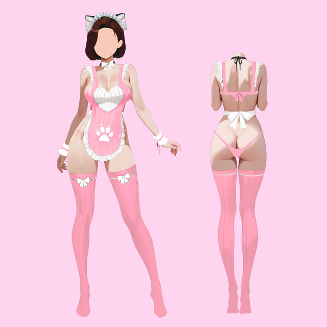 Pre-sale Neko Maid Cosplay Costume KO104