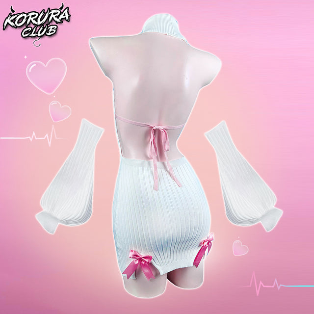 Bow sweater KO57（3-Piece Set）