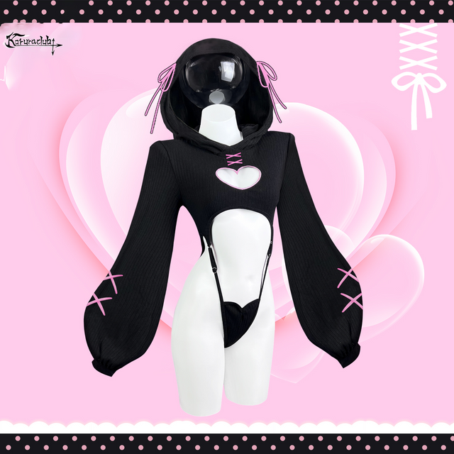 Pre-sale HEART HOLLOW BODYSUIT SR16