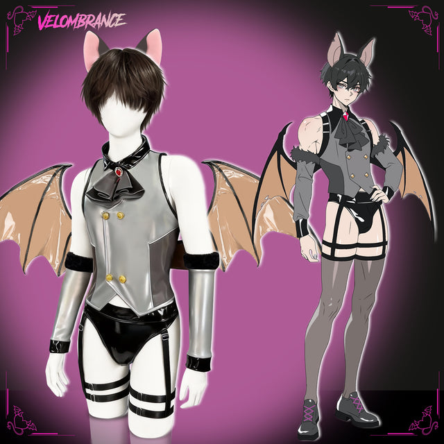 Velombrance Bat Bodysuit (4-Piece Set) AS11