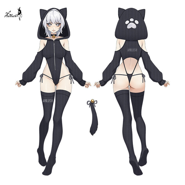 SHY NEKO BODYSUIT AH029
