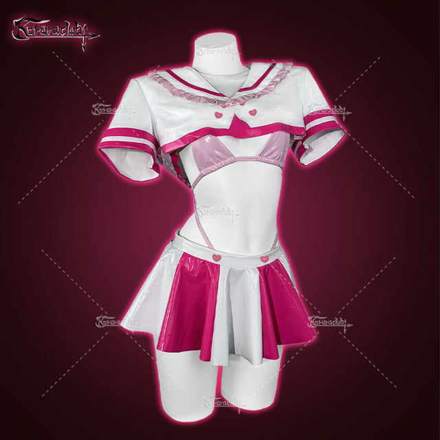 Love-heart cheerleader Sailor Lingerie KO25（6-Piece Set）