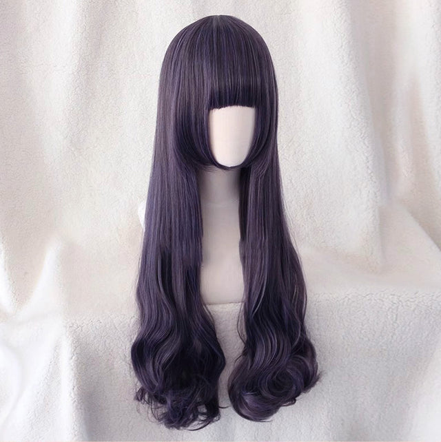 Purple Long Wig KW118
