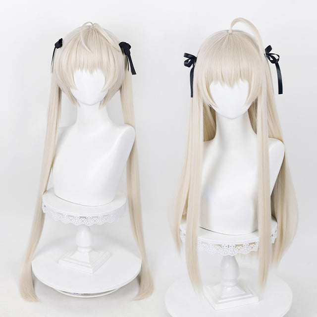 Cosplay Long Wig With Double Ponytails KW231