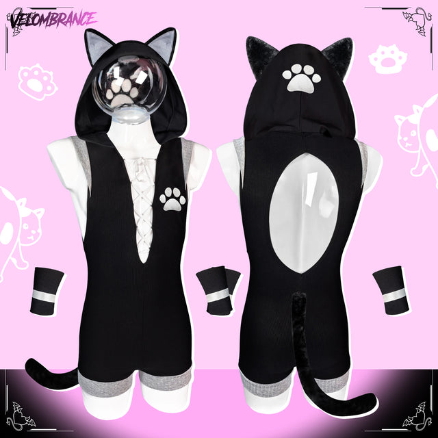 Velombrance Bodysuit (3-Piece Set） AS43