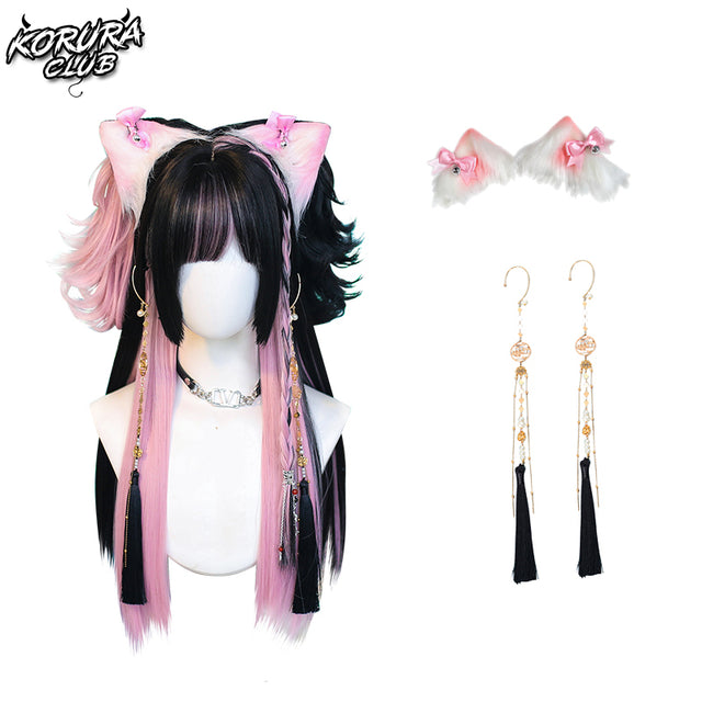 Wig #001 – KuroNeko Hime Wig accessories KC10