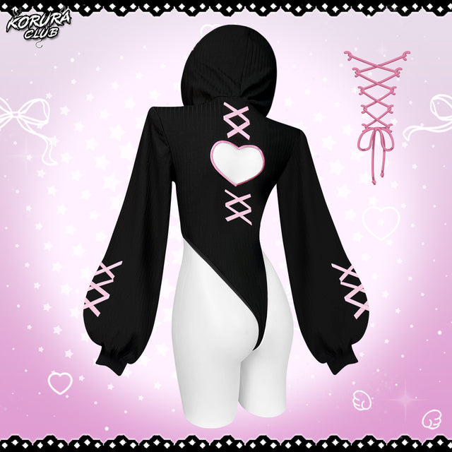 HEART HOLLOW BODYSUIT SR16
