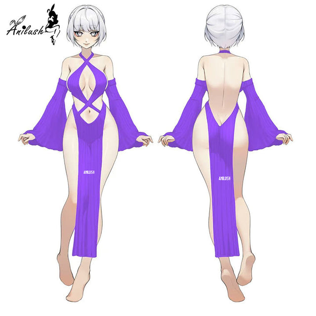 Pre-sale BLACK MIRAGE DRESS SR10