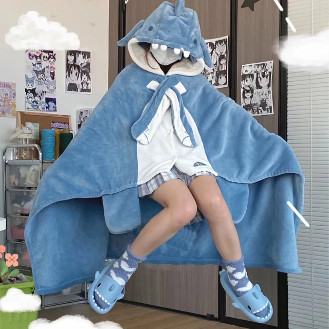 Coral Fleece Cape Style SD30