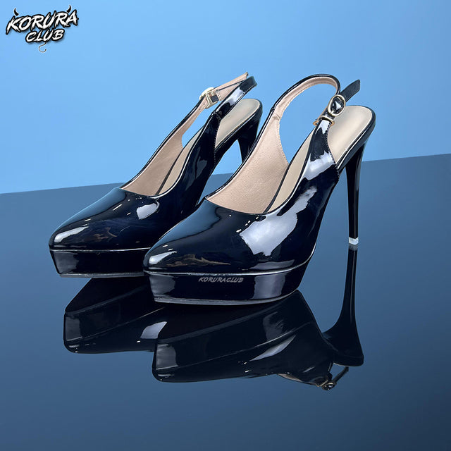 Ankle Strap Platform Stiletto Heels AH09
