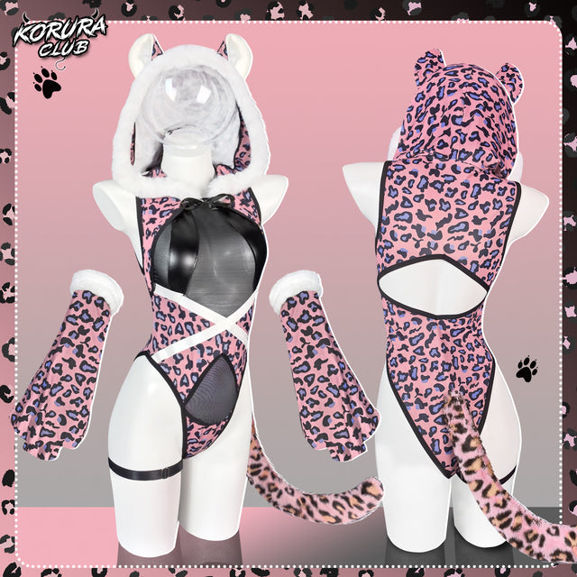 Snow Leopard Cosplay Bodysuit KO149
