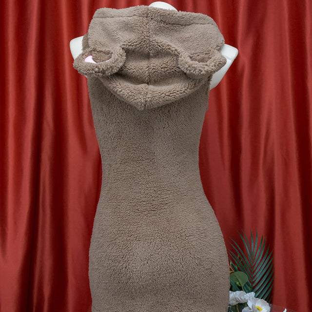 Cosplay Kawaii Christmas Hooded Bear Pajamas SD04