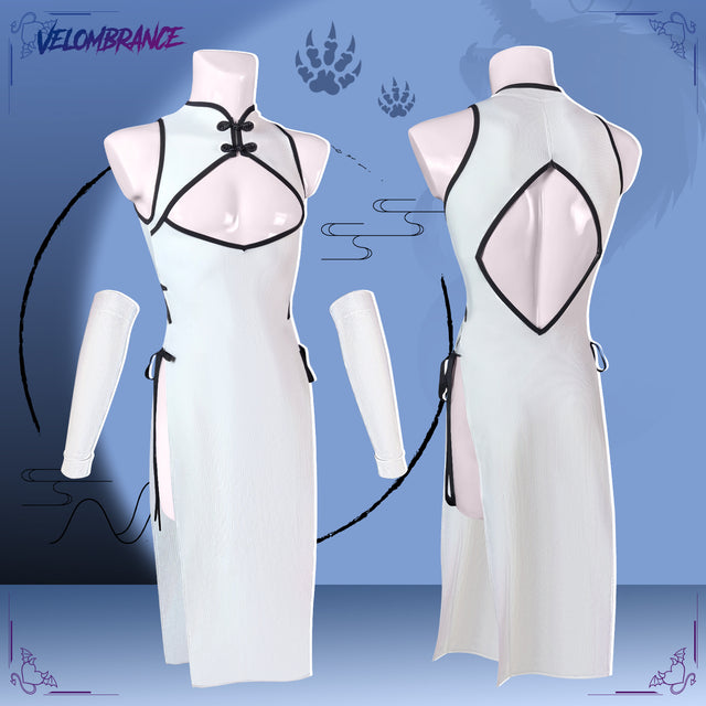 Velombrance Dragon Demon Cheongsam (4-Piece Set） AS57