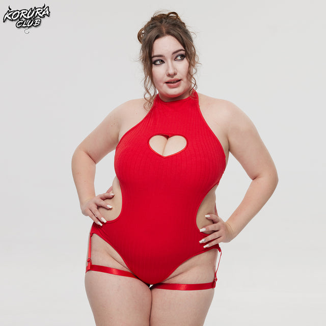 Cute Heart Bodysuit KO102