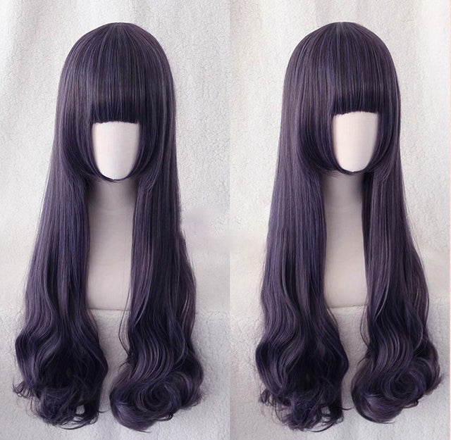 Purple Long Wig KW118