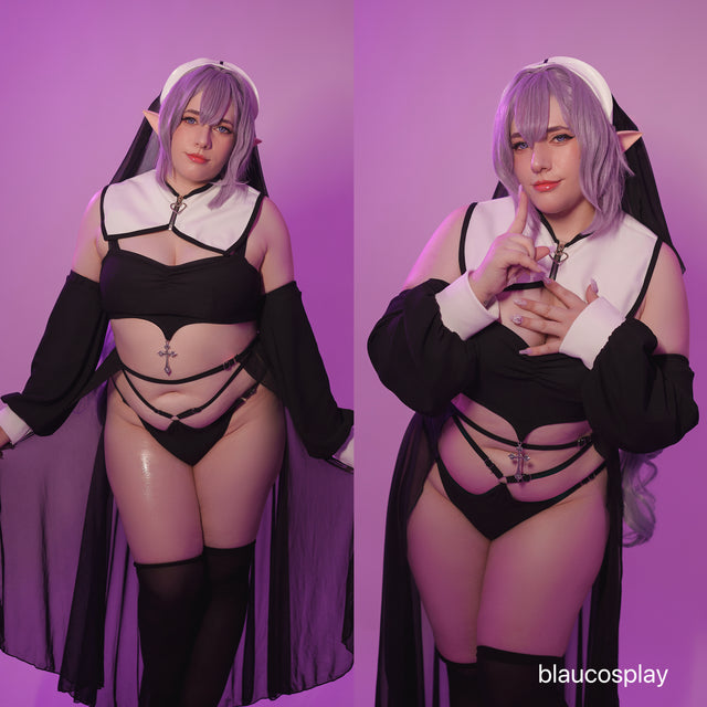 Mesh Nun Costume KO153