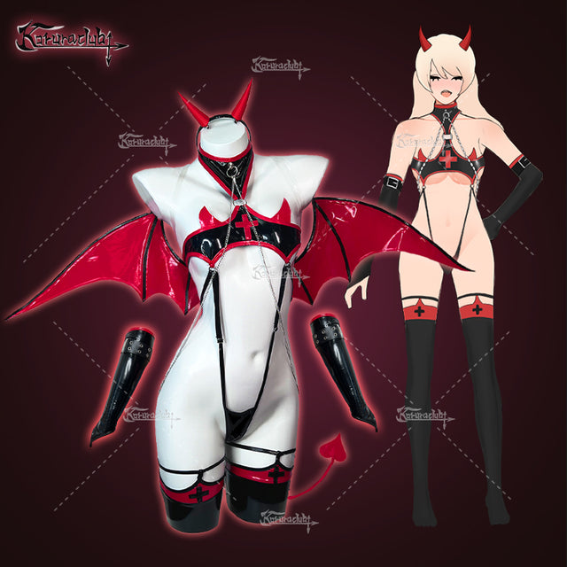 Cosplay Devil Nurse Succubus Lingerie KO17(8-Piece Set)