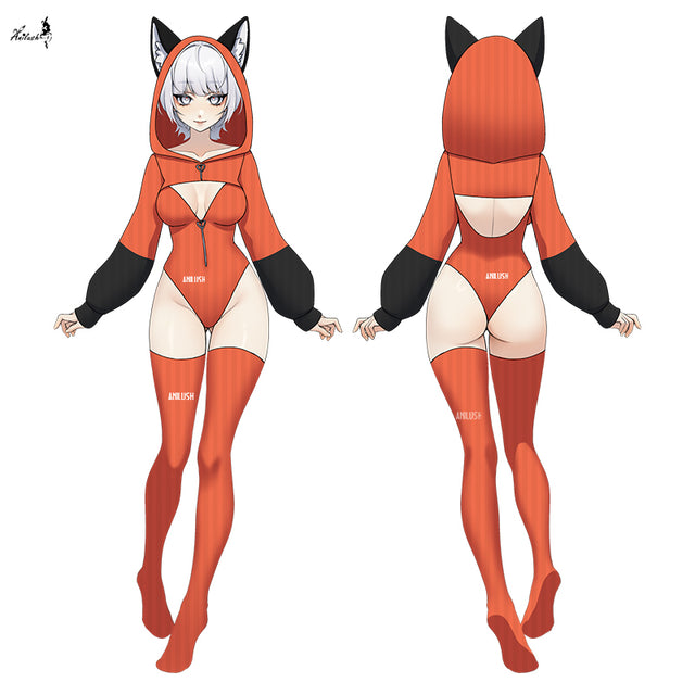 Pre-sale CUTE FOX BODYSUIT SR22