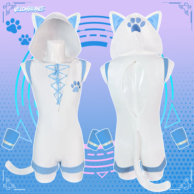 Velombrance Bodysuit (3-Piece Set） AS43
