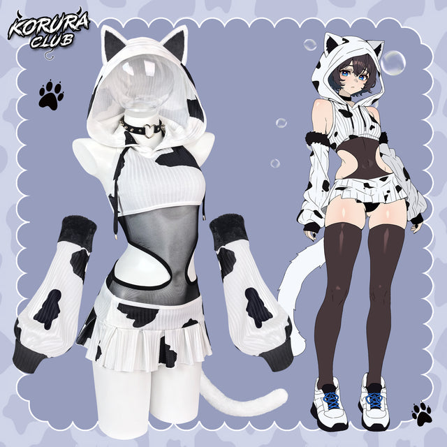 Cosplay Kuhmuster-Set KO154