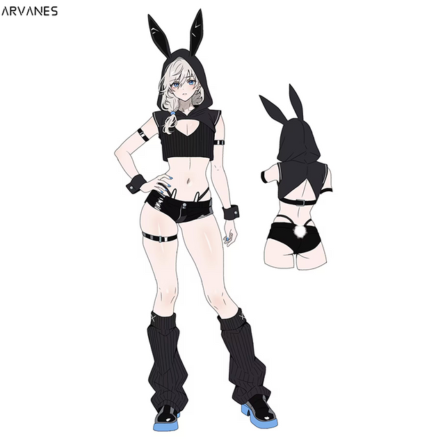 Arvanes Pre-Order Cosplay Bunny Set (7-Piece Set) AS47